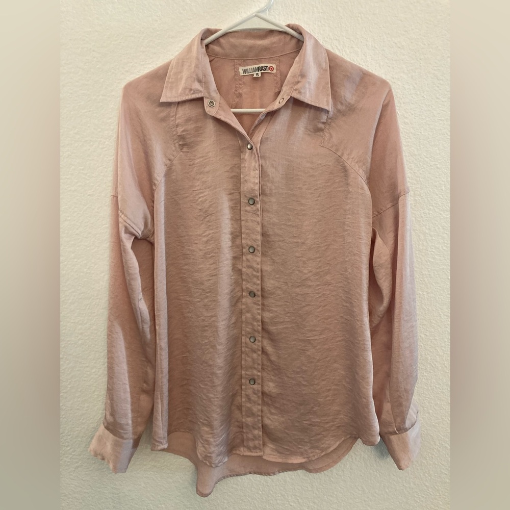 3/$12 William Rast for Target Pale Pink Blouse